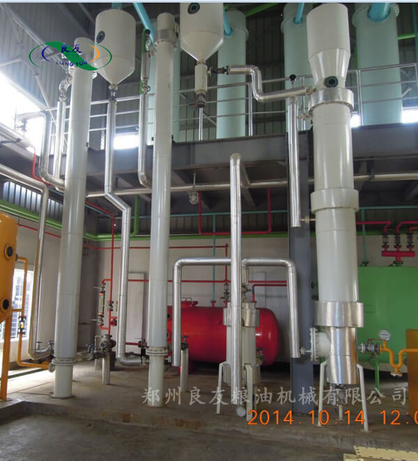 浸出車(chē)間 長(zhǎng)管蒸發(fā)器