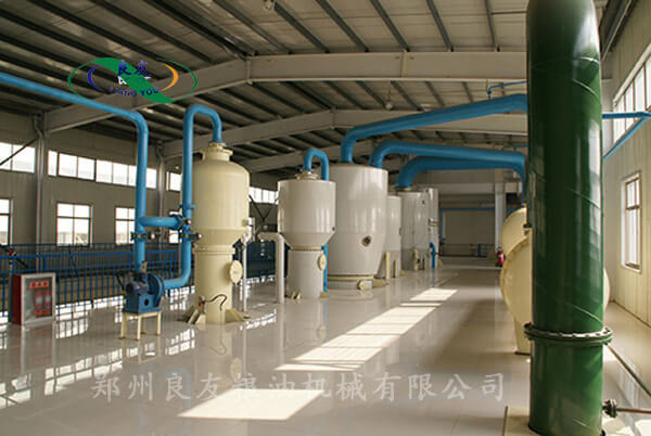 浸出車(chē)間一角